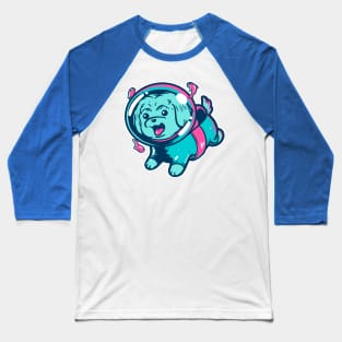 Scuba Dog 2 Baseball T-Shirt